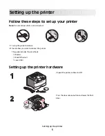 Preview for 5 page of Lexmark E460 Series Install Manual