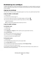 Preview for 15 page of Lexmark Intuition S505 Reference Manual