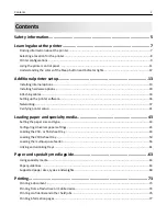 Preview for 2 page of Lexmark M5163dn User Manual