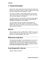 Preview for 21 page of Lexmark Optra E Service Manual