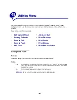 Preview for 191 page of Lexmark T620 User Reference Manual