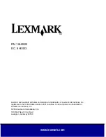 Preview for 36 page of Lexmark TM Z45 User Manual