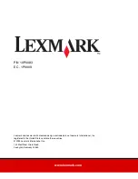 Preview for 57 page of Lexmark X850E - Mfp Setup Manual