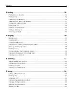 Preview for 3 page of Lexmark XC6100 Series User Manual