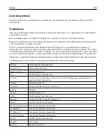 Preview for 169 page of Lexmark XC6100 Series User Manual