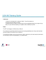 Preview for 5 page of LG-Ericsson LDK-60 Training Manual