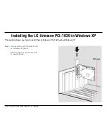 Preview for 60 page of LG-Ericsson PCI-1020 User Manual