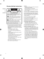 Preview for 2 page of LG SIGNATURE OLED77W9PPA Safety And Reference