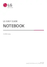 LG 15Z995 Series Easy Manual preview