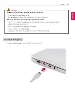 Preview for 99 page of LG 17Z90P Series Easy Manual