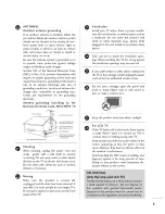 Preview for 5 page of LG 19LD350 Owner'S Manual