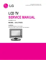 LG 20LC1R-ZG Service Manual preview