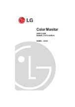 Preview for 1 page of LG 216SC User Manual