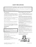 Preview for 3 page of LG 21FX4 AG Service Manual