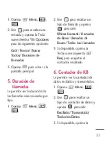 Preview for 37 page of LG 221C (Spanish) Guía Del Usuario