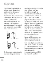 Preview for 104 page of LG 221C (Spanish) Guía Del Usuario