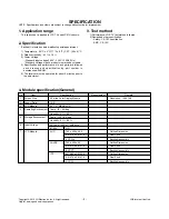 Preview for 4 page of LG 22LD330 Service Manual