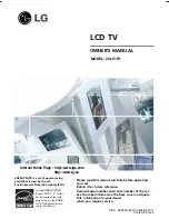 LG 23LC1R Series Owner'S Manual preview