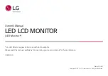 LG 24BN650U Owner'S Manual preview