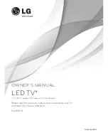 Preview for 1 page of LG 24LB451B Owner'S Manual