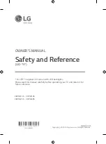 LG 24TN510S Safety And Reference preview