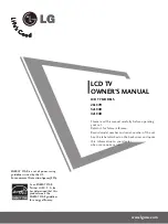 Preview for 1 page of LG 26LBCMB Owner'S Manual