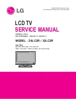 LG 26LC2R Series Service Manual preview