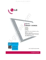 Preview for 1 page of LG 26LC3DC Owner'S Manual