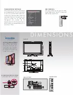 Preview for 3 page of LG 26LD352C Specifications