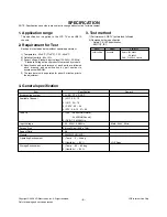 Preview for 6 page of LG 26LG30D Service Manual