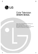 LG 29FX4BL- Owner'S Manual preview