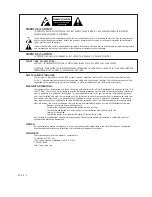 Preview for 2 page of LG 30FZ4D Owner'S Manual