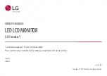 Preview for 1 page of LG 32BN67U Owner'S Manual