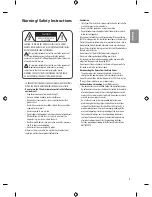 Preview for 3 page of LG 32LK540BBUA Owner'S Manual