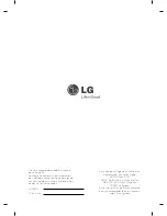 Preview for 132 page of LG 32LM62 series Owner'S Manual