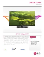 LG 32LN530B Specification preview