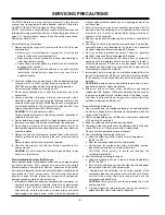 Preview for 4 page of LG 32LX2D Service Manual