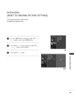 Preview for 75 page of LG 32LX50C Owner'S Manual