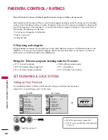 Preview for 88 page of LG 32PQ10C Owner'S Manual