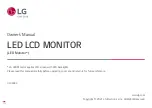 LG 32QP880 Owner'S Manual preview