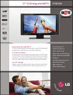 LG 37LB1DA -  - 37" LCD TV Brochure preview