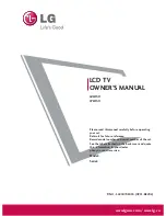 Preview for 2 page of LG 37LH50 Series Owner'S Manual