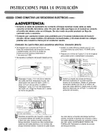 Preview for 62 page of LG 3828EL3010F User'S Manual & Installation Instructions