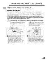 Preview for 63 page of LG 3828EL3010F User'S Manual & Installation Instructions