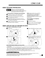 Preview for 73 page of LG 3828EL3010F User'S Manual & Installation Instructions