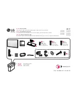 Preview for 1 page of LG 40LX560H Setup Manual