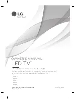 LG 42LA8600-TA Owner'S Manual preview