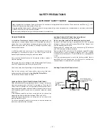 Preview for 3 page of LG 42PC3RA Series Service Manual