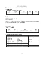 Preview for 4 page of LG 42PC51 Service Manual