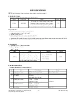 Preview for 4 page of LG 42PC56 Service Manual